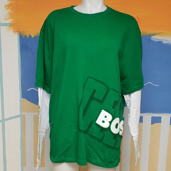 Boston celtics mens longsleeve tshirt - Picture 2 of 11